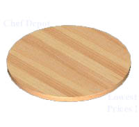 Round Butcher Block Table