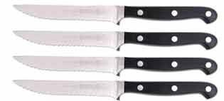 Set of 4 Forged Steak Knives