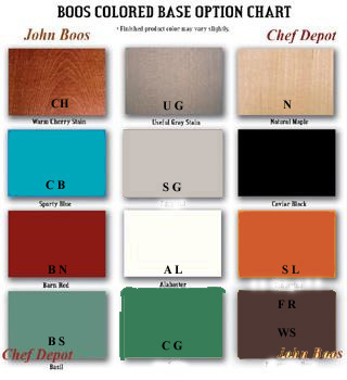 Color Choices for your Tuscan Isle - Please Email Us Your Color Choice at checkout