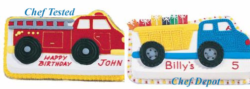 Firetruck Cake pan