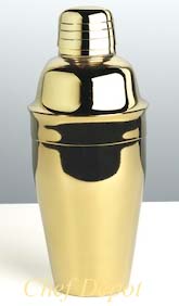 Gold Bar Cocktail Shaker