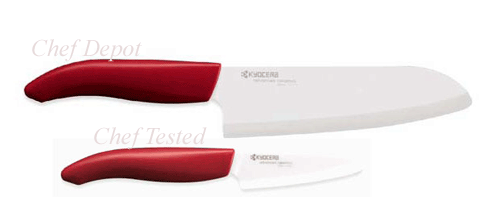 6 in. Ceramic Chef Knife + Paring Gift Set