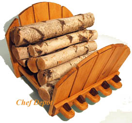 JK Adams log Rack