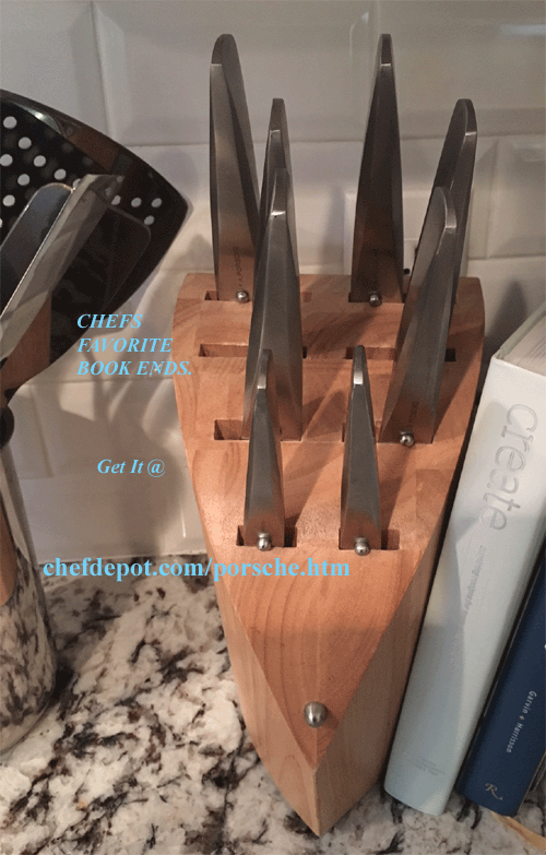 Exclusive Type 301 Porsche Designed Knife Block Set