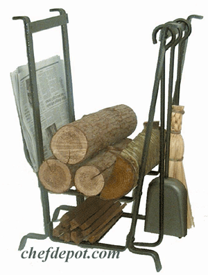 Enclume Wrought Iron Log Rack