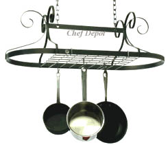 Classic Oval Pot Rack