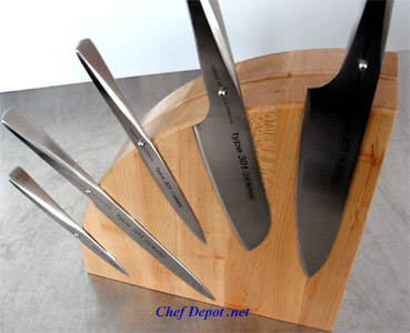 Wooden Designer Magnetic Wood Knife Block