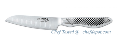 4 in. hollow ground Global Santoku