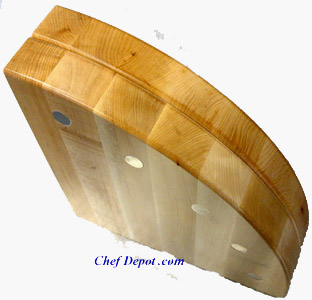 Maple Magnet Knife Block