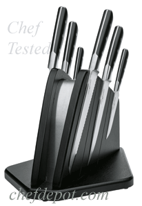 Modern Knife Block with forged German knives