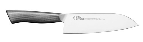 Kasumi  Dia Cross Santoku Knife 6.5 in. blade