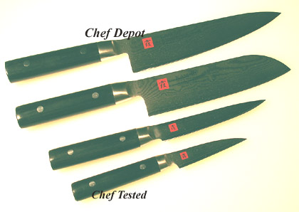 Kasumi 4 pc. Chef Knife Set