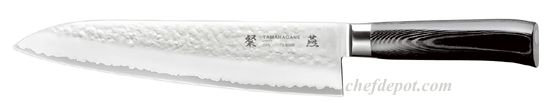 Tamahagane San Tsubame Mikarta layered vegetable knife
