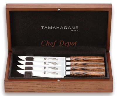 Tamahagane Steak knife presentation Set