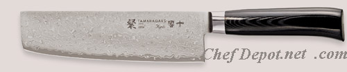 Tamahagane san kyoto 7 in. blade vegetable knife