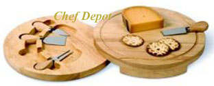 Cheese Knife cutting board Set