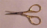 Gold Plated Embroidery Scissors