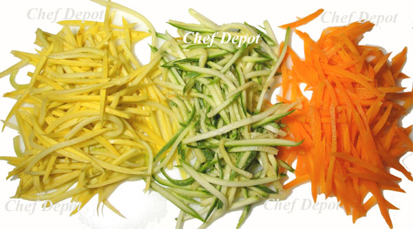 simple and easy julienne vegetables