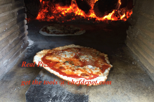 Get the Pizza Stone, get it crispy, ours are made in USA