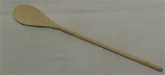 Thin Wooden Spoon