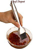 Stainless Silicone Chef Brush